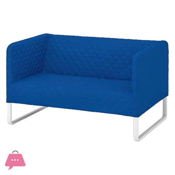 IKEA 2 Seat Sofa Knisa light Grey