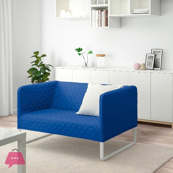 IKEA 2 Seat Sofa Knisa light Grey