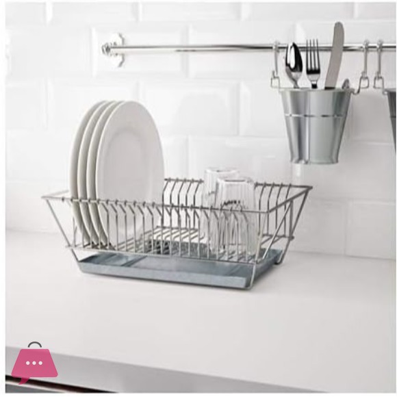 IKEA Dish Drainer Nickel