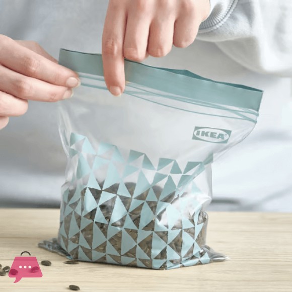 IKEA ISTAD Resealable bag blue 1/0.4L