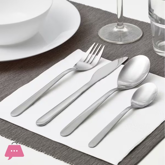 IKEA MOPSIG 16 Piece Cutlery Set