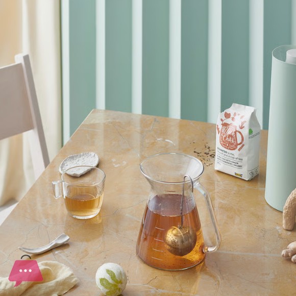 IKEA Mug clear glass 230 ml