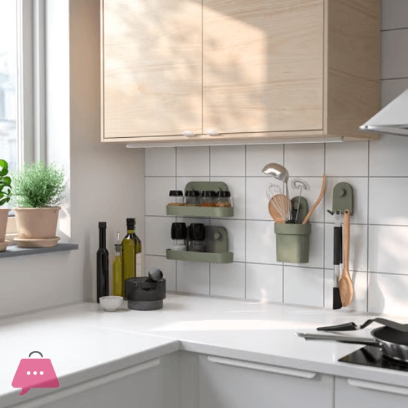 IKEA OBONAS Triple hook with suction cup