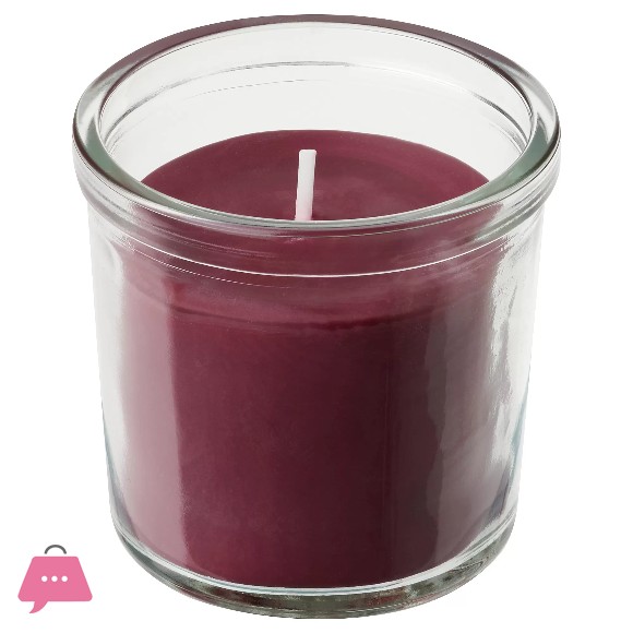 IKEA PARONTRAD Scented candle in glass