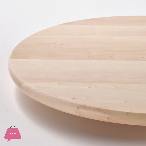 IKEA SNUDDA Lazy Susan, Solid Wood