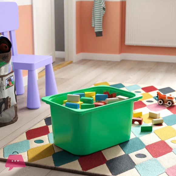 IKEA TROFAST Storage Box, Bright Green