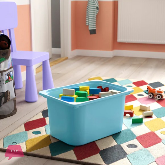 IKEA TROFAST Storage Box, Light Blue