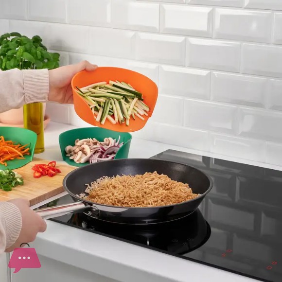IKEA UPPFYLLD bowl mixed colors