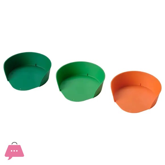 IKEA UPPFYLLD bowl mixed colors