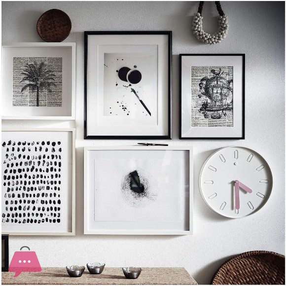 IKEA Wall Clock 35 cm dia