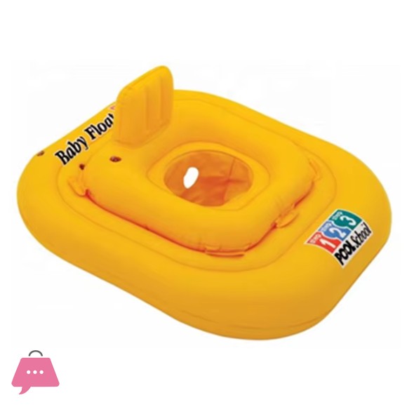 Intex 1-2-3 Pool School Deluxe Baby Float Swimming Swim 31 Inch- 56587