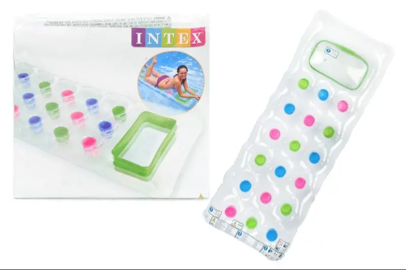 intex-18-assorted-transparent-mattress-floating-mat-75-x-28-inch---59894