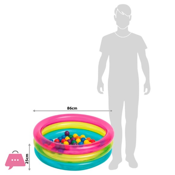 Intex Baby Ball Pit Intex NEW - 86x25CM - 48674