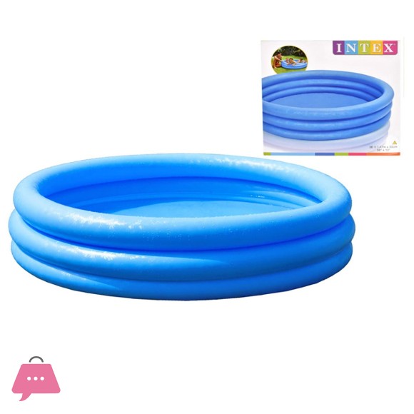 Intex Childern Crystal Blue Pool - 3.75 Feet x 10 Inch - Age 3+ - 59416