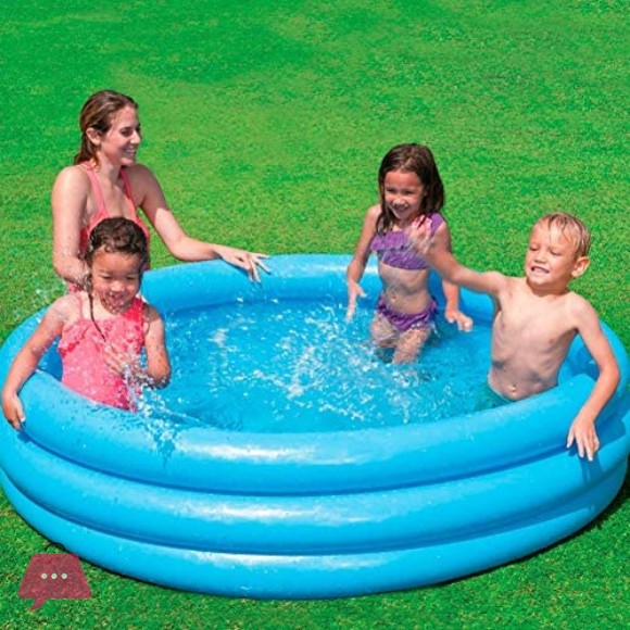 Intex Children Pool Paddling Pool New OVP 3-Ring -168 x 40 inch cm- 58446
