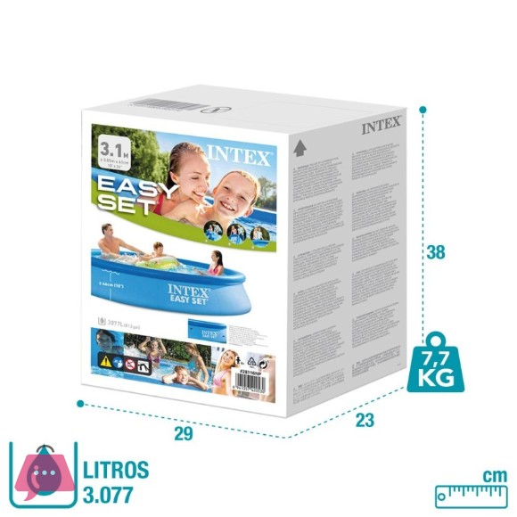 Intex Easy Set Pool 10 x 2 Feet - 28116