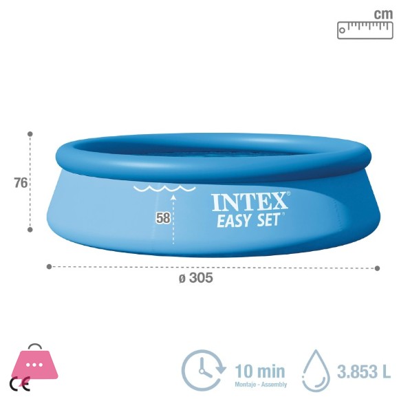 Intex Easy Set Swimming Pool - 10 feet x 30 Inch - 28120