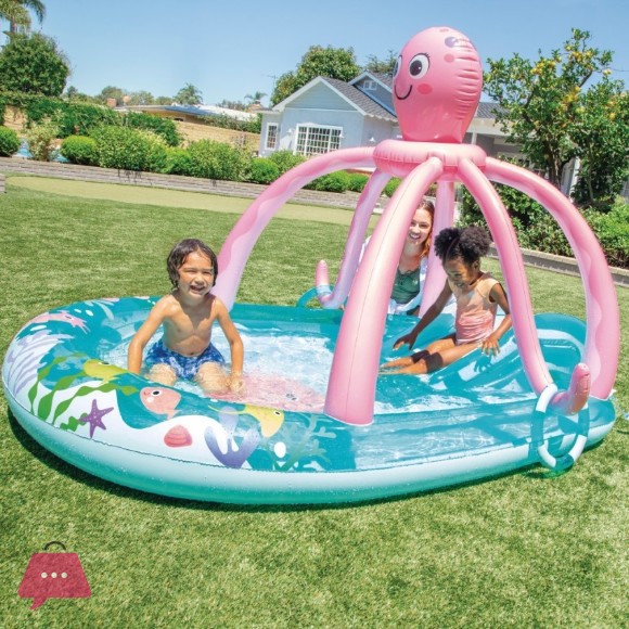 Intex Friendly Octopus Pool Fancy Play Center - 56138