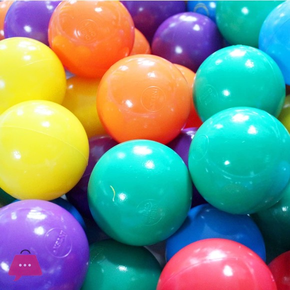 Intex Fun Balls 100 Multi Colored Plastic Balls 8CM - 49600