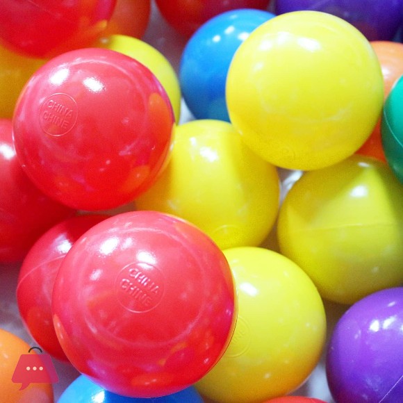 Intex Fun Balls 100 Multi Colored Plastic Balls 8CM - 49600