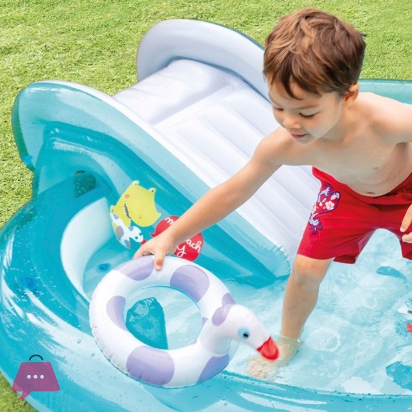 Intex Gator Play Center Slide and Sprayer- 57165