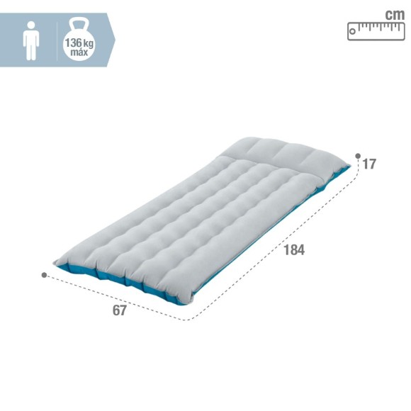Intex Individual Inflatable Camping Mat Air Mattress - 67997