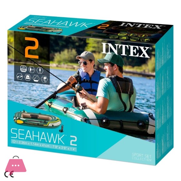 Intex Inflatable boat Seahawk-2 Set 236 x114 cm - 68347