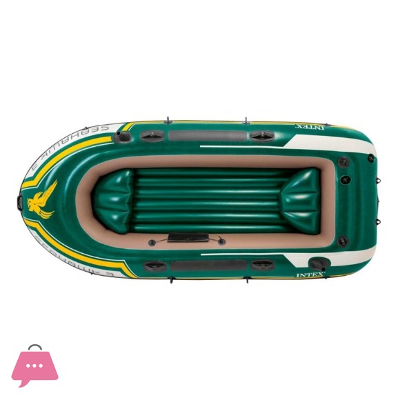 Intex Inflatable Boat Seahawk 3 Aluminum Oars - 295x137x43 CM - 68380