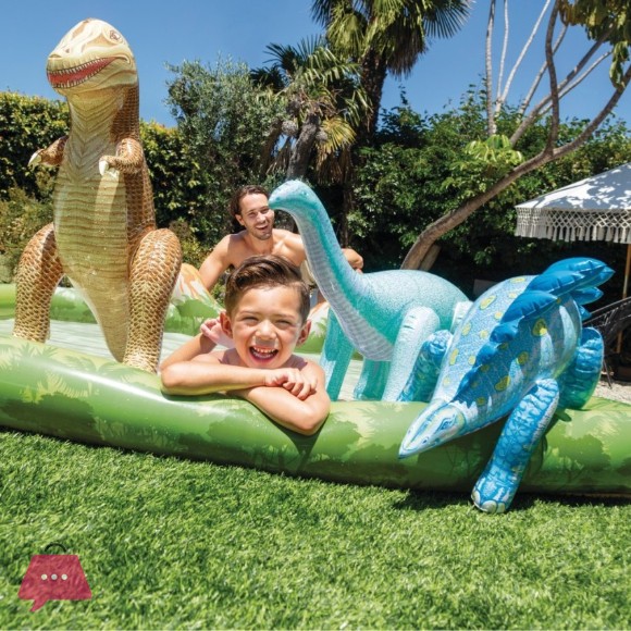 Intex Inflatable Dinosaurs Play Center Diffuser Balls and Inflatables 6.5 Feet - 56132