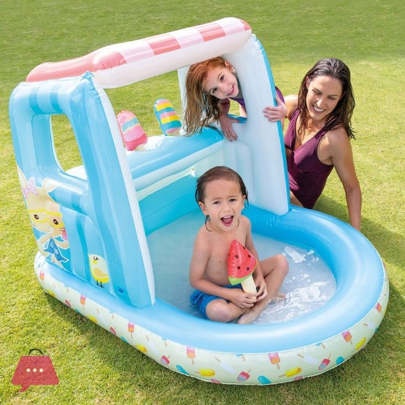 Intex Inflatable Ice Cream Maker with 3 Ice Creams - 48672