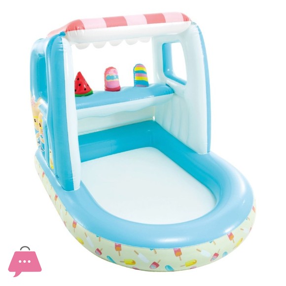 Intex Inflatable Ice Cream Maker with 3 Ice Creams - 48672