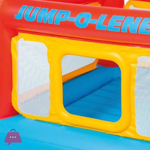 Intex Inflatable Jump-O-Lene Playhouse Bouncer - Age 2-7 - 48260