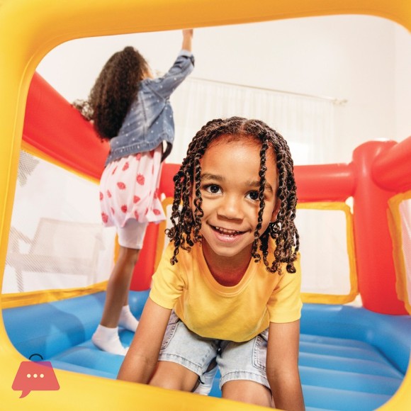 Intex Inflatable Jump-O-Lene Playhouse Bouncer - Age 2-7 - 48260