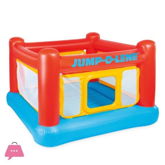 Intex Inflatable Jump-O-Lene Playhouse Bouncer - Age 2-7 - 48260