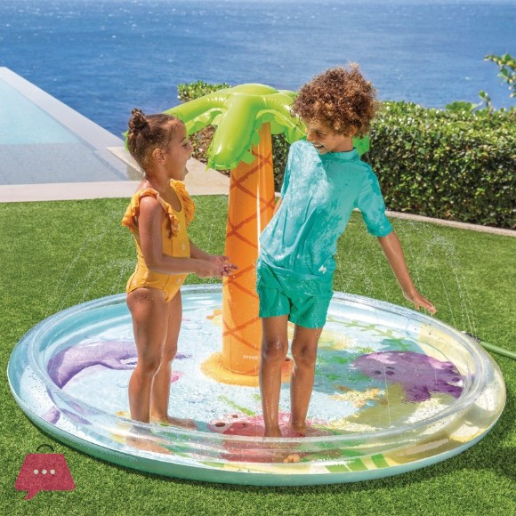 INTEX Inflatable Palm Tree Water Sprayer Pool - 56433