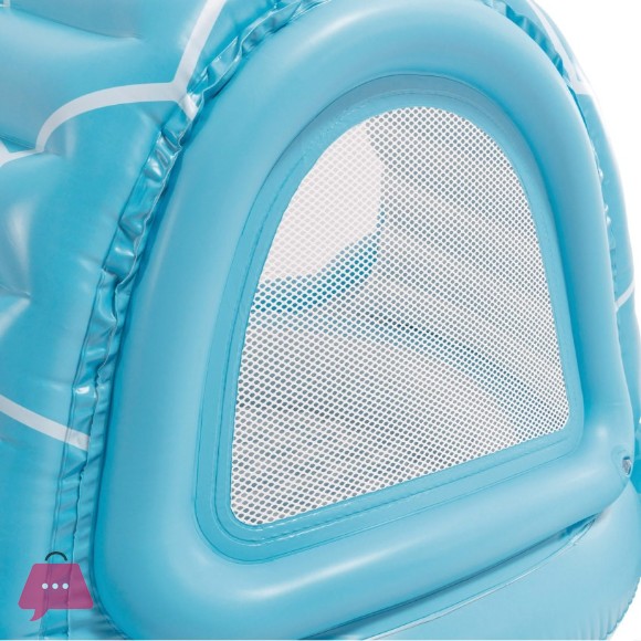 INTEX Inflatable Turtle Play Center for Children 7 x 6 Feet - 48677