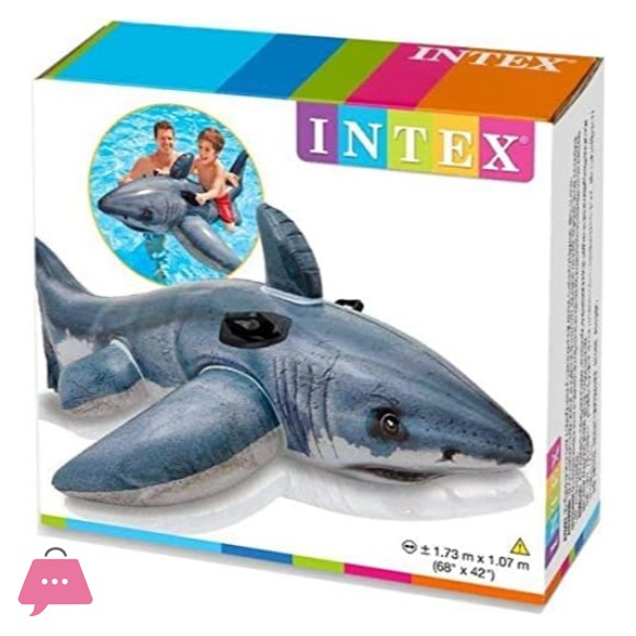Intex Inflatable Shark 68 x 42 Inch - 57525