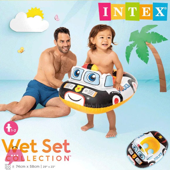 Intex Kiddie Water Float Ring 1-2 Years 35 Inch - 59586