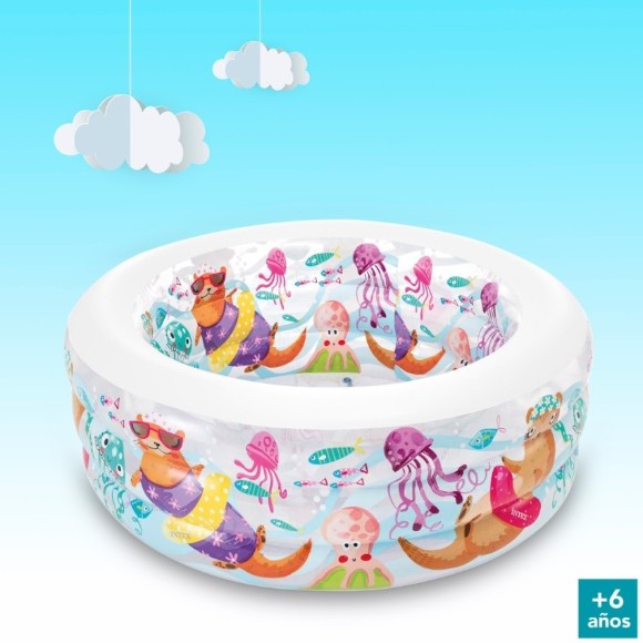 Intex Kids Aquarium Pool - 5 x 1.8 Feet - Age 3+ - 58480