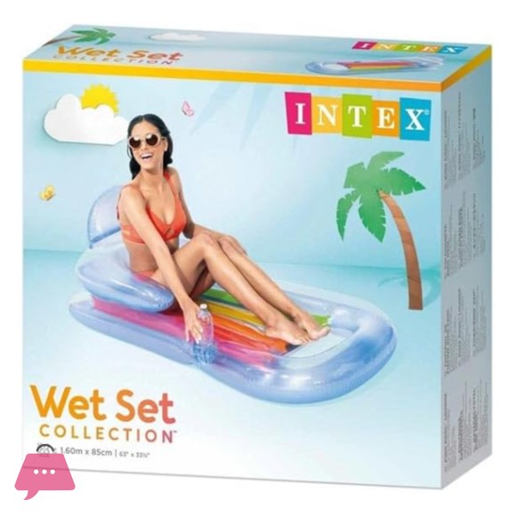 Intex King Kool Pool Lounger 63 x 33 Inch - 58802