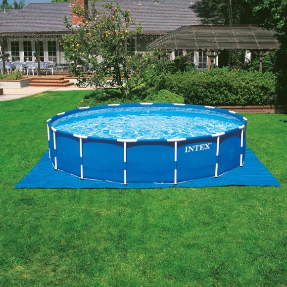 INTEX Metal Frame Pool Complete Set 15Ft x 33 Inch - 28228