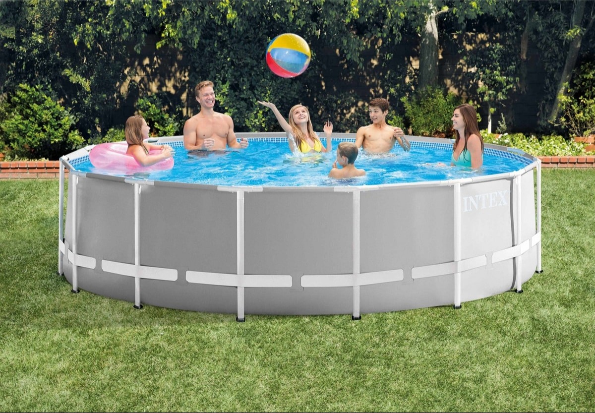 intex-prism-frame-pool-with-water-filter-pump-ladder-pool-cover-&-ground-cloth---15feet-x-48inch---26726