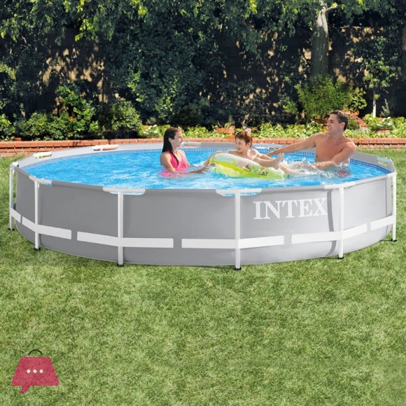 Intex Prism Frame Swimming Pool 12 Feet x 30 Inch - 26710