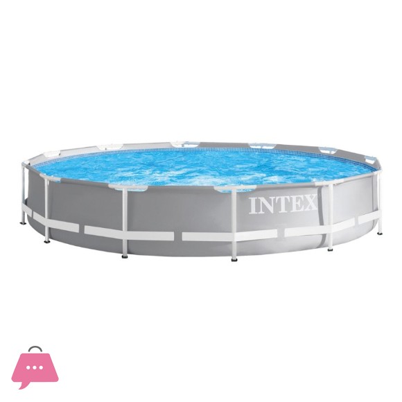 Intex Prism Frame Swimming Pool 12 Feet x 30 Inch - 26710