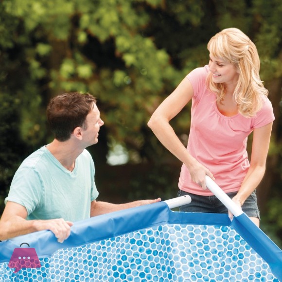 Intex Deep Metal Frame Pool - 10ft x 30in - 28200