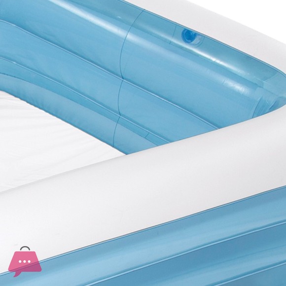 Intex Rectangular Swim Center Family Swimming Pool - 10 x 6 x 1.8 Feet - 58484