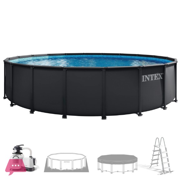 INTEX Round Ultra XTR Frame Pool Set - 20Ft x 48Inch - 26334