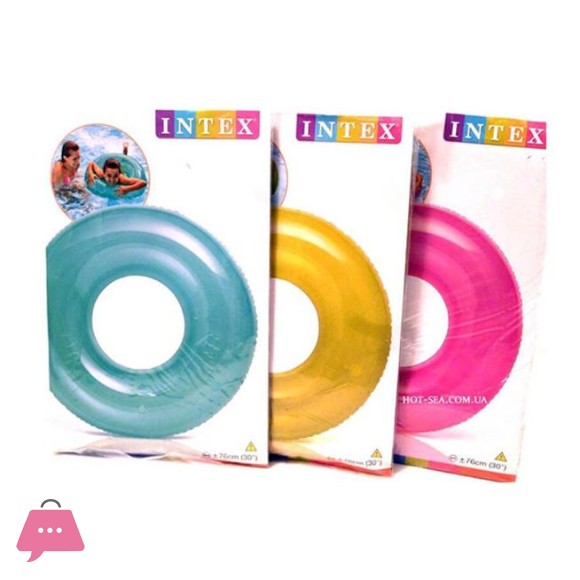 Intex Neon Frost Tube Swimming Ring -36 Inch - 59262