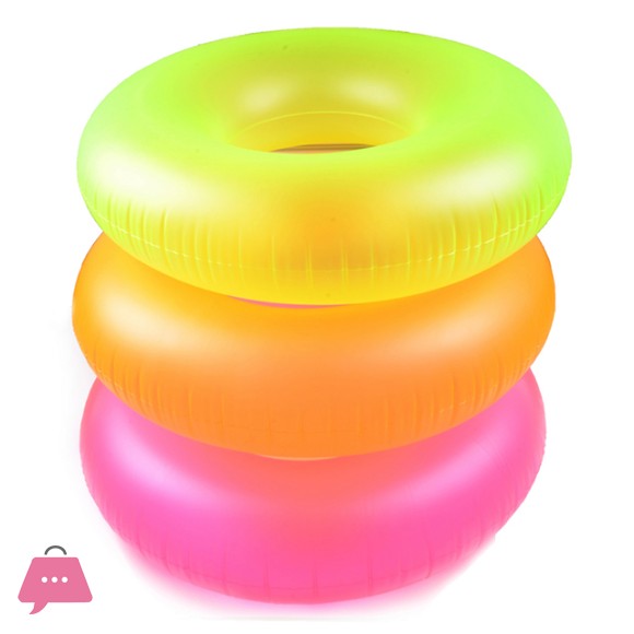 Intex Neon Frost Tube Swimming Ring -36 Inch - 59262