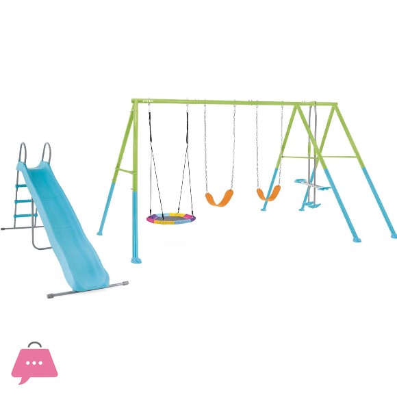 Intex Saucer & Swing Dlx 5 Features Set - 73995